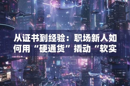 从证书到经验：职场新人如何用“硬通货”撬动“软实力”快速站稳脚跟？